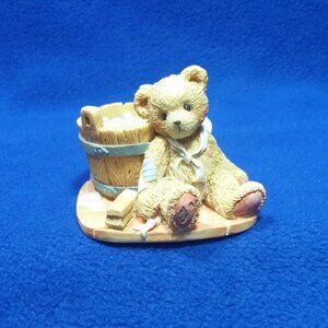Vintage Cherished Teddies Joshua Love Repairs All Figurine Enesco 950556 No Box